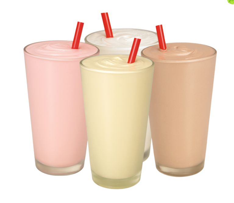 Checkers Milkshake Menu